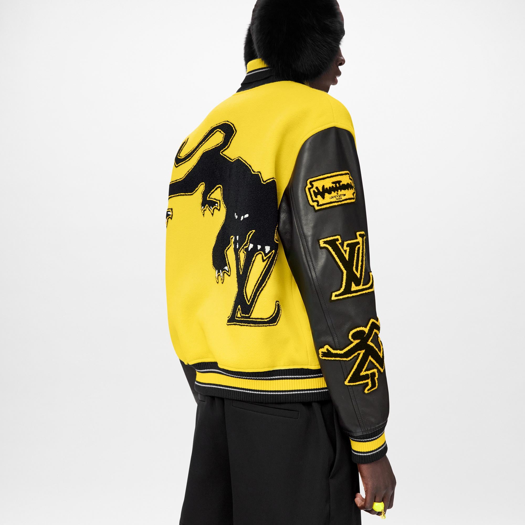 Leather Embroidered Varsity - OBSOLETES DO NOT TOUCH | LOUIS VUITTON